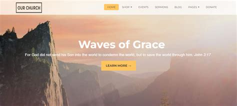 Top Wordpress Church Themes For