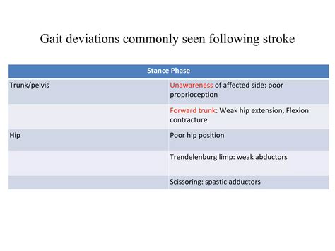 Hemiplegic Gait Ppt