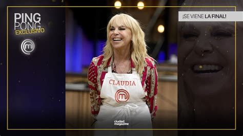 Claudia Villafañe Y Su Fuerte Experiencia En Masterchef Celebrity La