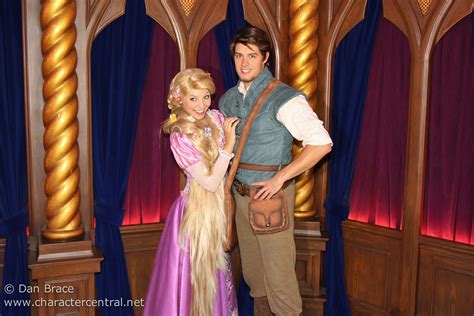 Meeting Rapunzel And Flynn Rider Disneyland Park Disneyla Flickr