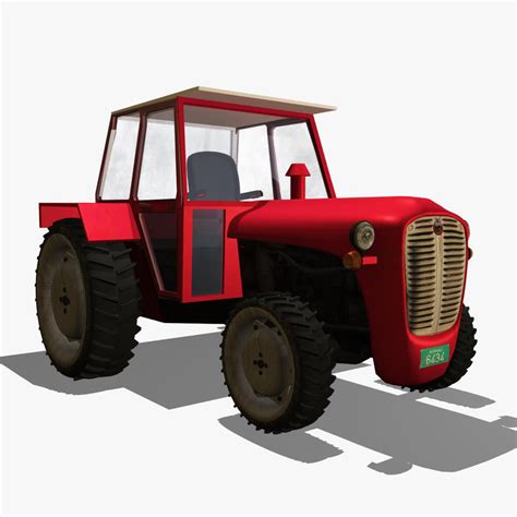 3d Tractor Imt 539 Model