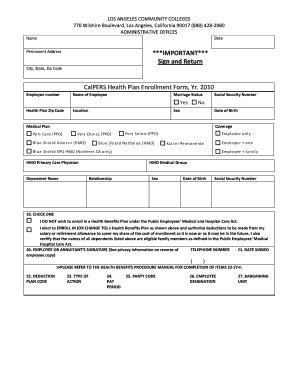 Calpers Form Fill Online Printable Fillable Blank Pdffiller