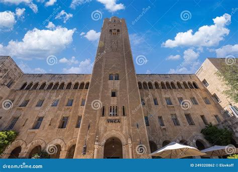 Jerusalem International Ymca Landmark Bell Tower And Hotel In Historic