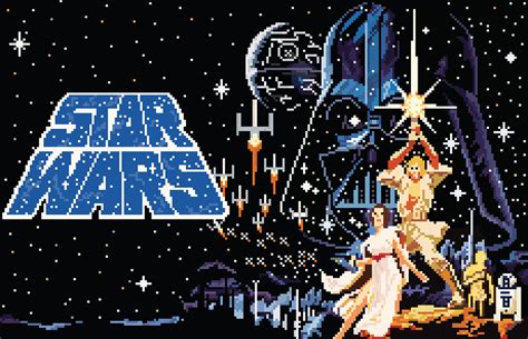 Pixel Star Wars :: Behance