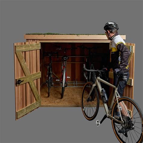 Slot In Bike Shed Brighton Bike Sheds Bike Storage In Shed Bicycle