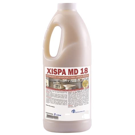 XISPA MD 18 LIMPA PISO DESENGORDURANTE DETERGENTE AMONIACO