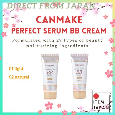 Canmake Tokyo Foundation Perfect Serum Bb Cream Spf Pa G