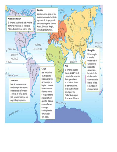 Patr N Mus Irradiar Mapa Fluvial Del Mundo Alianza Bigote Mala Suerte