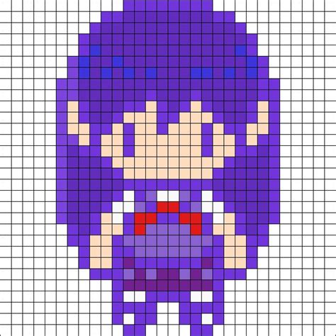 Dreamworld Headspace Mari Omori Kandi Pattern Pixel Art Grid Easy