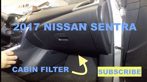 How To Change Cabin Filter On 2017 Nissan Sentra YouTube