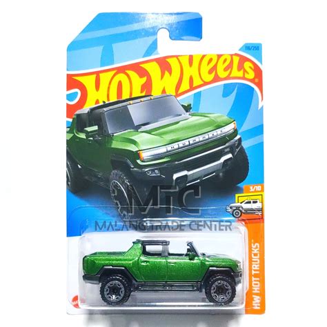 Jual Hot Wheels GMC Hummer EV Hijau P 2023 Shopee Indonesia