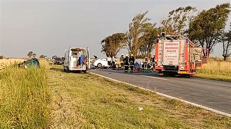 Accidente En La Pampa En La Ruta 188 Murieron Seis Personas En Un Choque Frontal Entre Dos