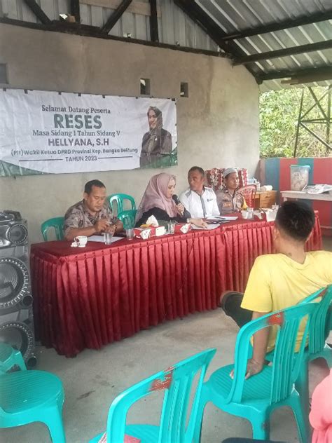 Hellyana SH Plt Wakil Ketua DPRD Provinsi Kep Bangka Belitung