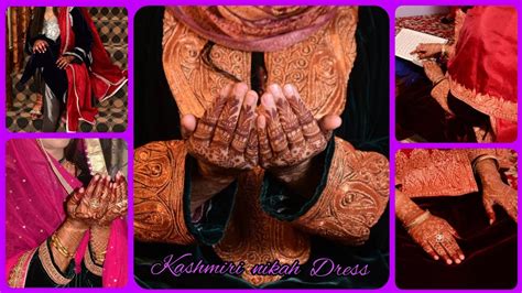 Kashmiri Bridal Nikah Dresses Muslim Bridal Nikah Pherans Hand