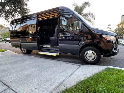 Rent Black Mercedes Sprinter Van From Hudson Prom Limo