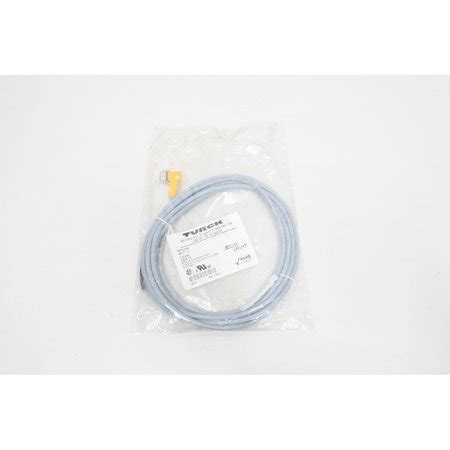 Turck Euro Fast 250V Ac Cordset Cable WK 4T 3 Zoro