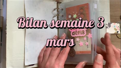 Bilan Semaine Mars Systeme Des Enveloppes Economie Et Defis Youtube