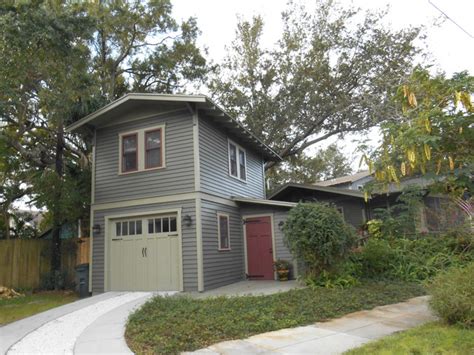 Two-Story one-Car Garage Apartment - Craftsman - Exterior - Tampa - by Historic Shed | Houzz AU