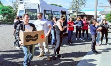 Notícia Estudantes de Agronomia da Udesc Lages doam 430 quilos de