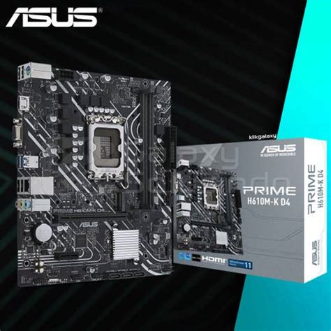 Asus Prime H610m K D4 Acd Tech