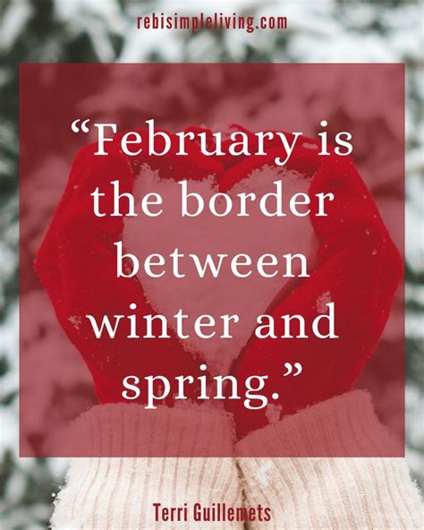 23 Inspirational February Quotes For The Month Of Love February