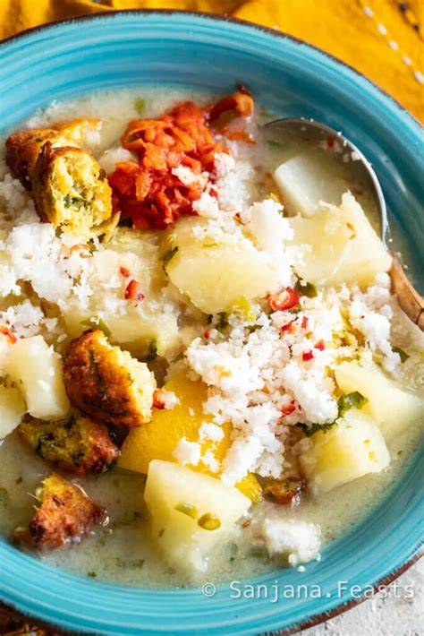 Coconut Mogo Cassava In Coconut Milk East African Dishes