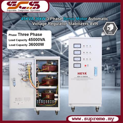 Phase Servo Motor Kva Kw Automatic Voltage Regulator Voltage