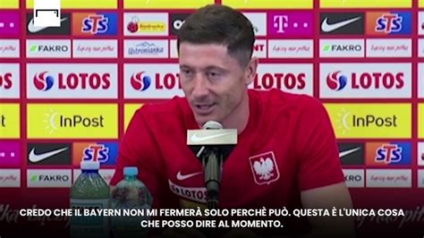 Lewandowski La mia storia col Bayern è finita YouTube