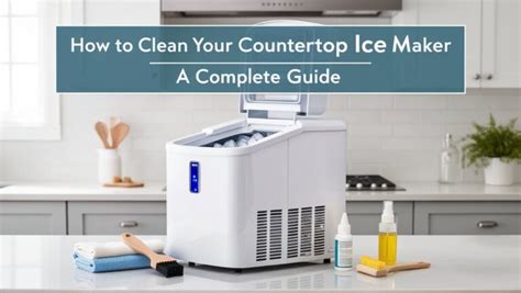 How To Clean A Portable Ice Maker