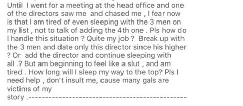 Naija Babe Who Sleeps With Big Men In The Office For Promotion Now In A