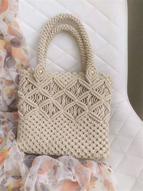 Новая сумочка к лету👜🌞 | Интересный контент в группе Макраме: идеи со ...