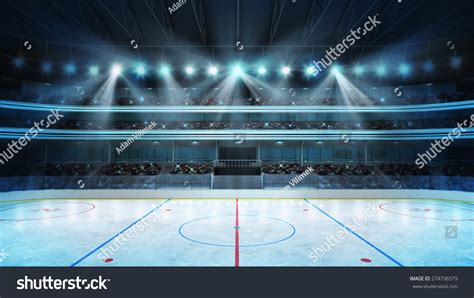 Ice Hockey Arena Indoor 8178 Ảnh Vector Và Hình Chụp Có Sẵn