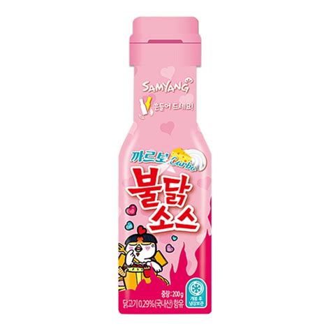 Buy Samyang Buldak Hot Chicken Flavour Sauce Carbonara G Korean Supermarket Online UK