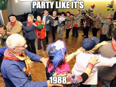 Old people party Memes - Imgflip