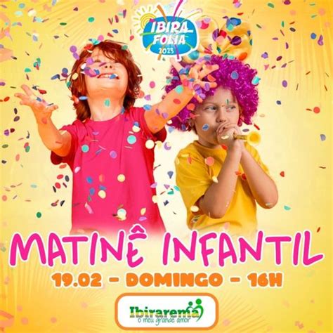 Prefeitura de Ibirarema SP MATINÊ INFANTIL