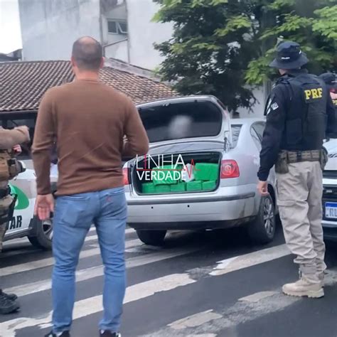 Carro Carregado De Drogas Interceptado Em Bra O Do Norte Linha Verdade