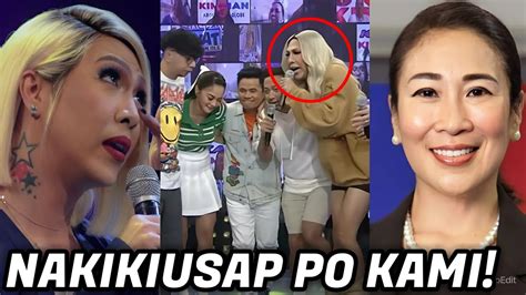 Kinarma Vice Ganda Nagmakaawa Kay Annette Gozon Upang Hindi Masuspinde