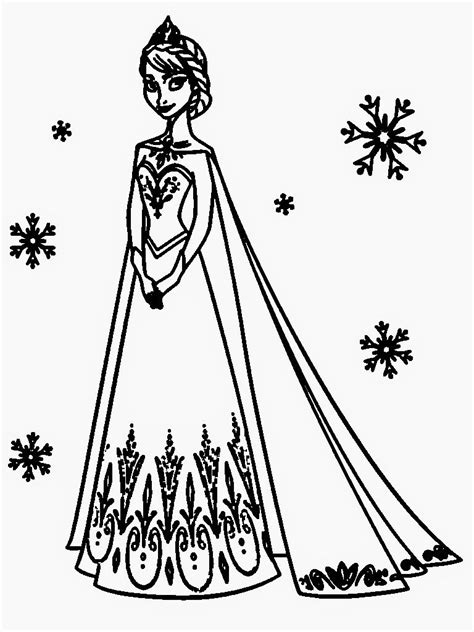 Elsa And Anna Coloring Pages Coloring Home