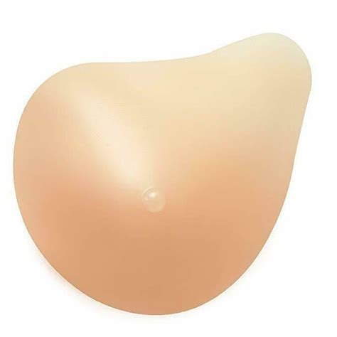 Silicone Breast Form Mastectomy Bra Insert Fake Boob Prosthesis Enhancer 1 Piece Ebay