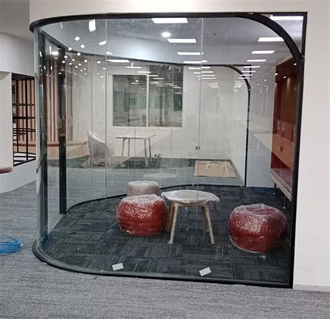 10mm Clear Glass Office Partition At Rs 600 Sq Ft Glass Partition In