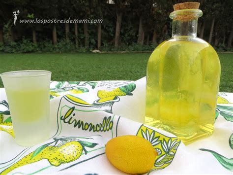 Limoncello casero Los postres de mami Recetas fáciles y dulces