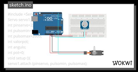 Nico Servo Wokwi ESP32 STM32 Arduino Simulator