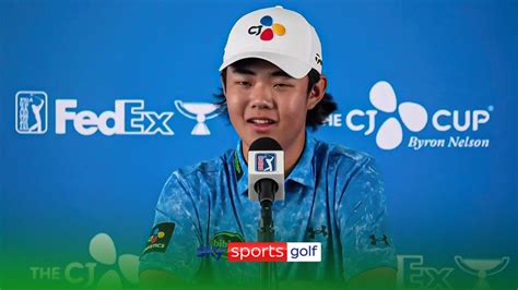 Sixteen Year Old Kris Kim Makes Pga Debut Just Three Days Before His Exams Golf News Sky Sports