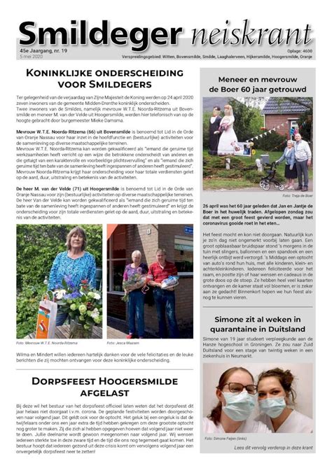 Pdf Koninklijke Onderscheiding Voor Smildegers Op De Aard Duur