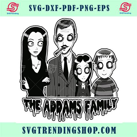 Addams Family SvgMorticia Addams Lily Munster Vampira & Elvira Svg ...