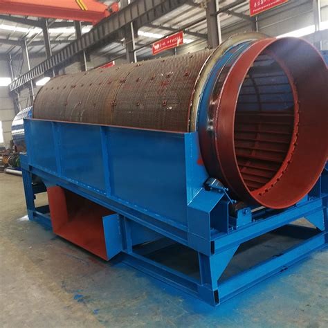 Diamond Mining Machinery Rotary Compost Trommel Screen For Sand Gravel