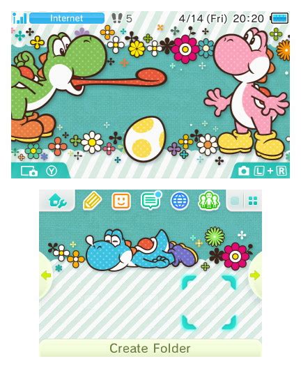 File Nintendo3DSTheme Yoshis Springtime Siesta Super Mario Wiki