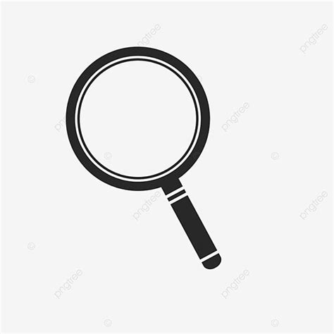 Magnifier Glass Png Image Magnifying Glass Icon Glass Icons Black