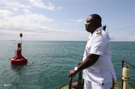 Harbour Master At The Port Of Takoradi Captain James Richmond Quayson