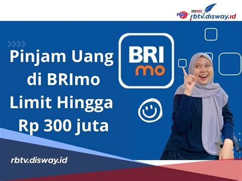 Syarat Dan Cara Pinjam Uang Di BRImo Limit Hingga Rp 300 Juta Dengan